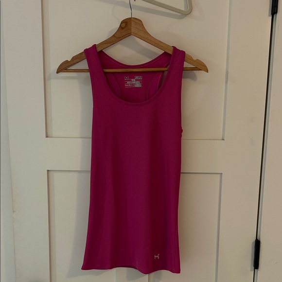 Under Armour Women's Bright Pink Tank Top - Picture 1 of 4